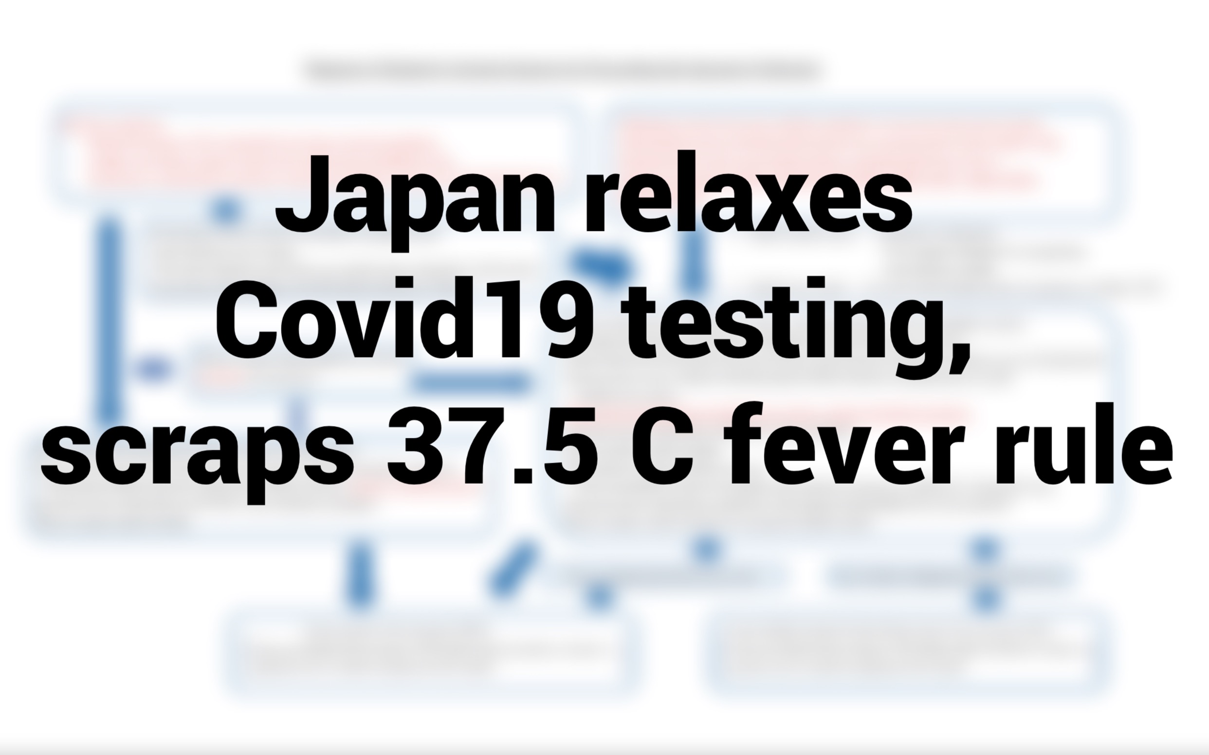 tokyo hot e779 Japan relaxes Covid19 testing, scraps 37.5 C fever rule - IndoJapanPulse