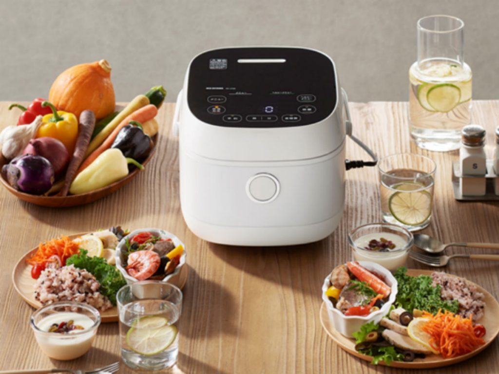 Iris Ohyama rice cooker claims to cut 20% for sugar for your
