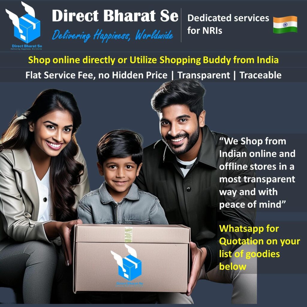 Direct Bharat Se - Reliable service for NRIs.